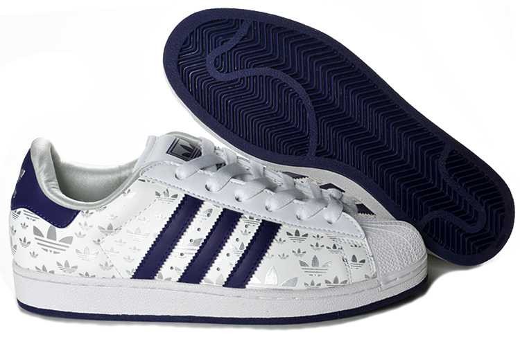 Mens Adidas Originals Superstar Ii Mens Shoes White Silver Blue